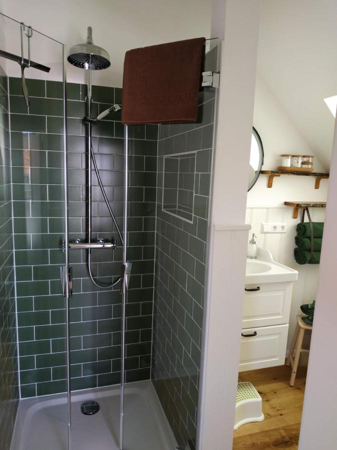 Ferienwohnung Kleiner Onkel 울딘겐물호펜 외부 사진